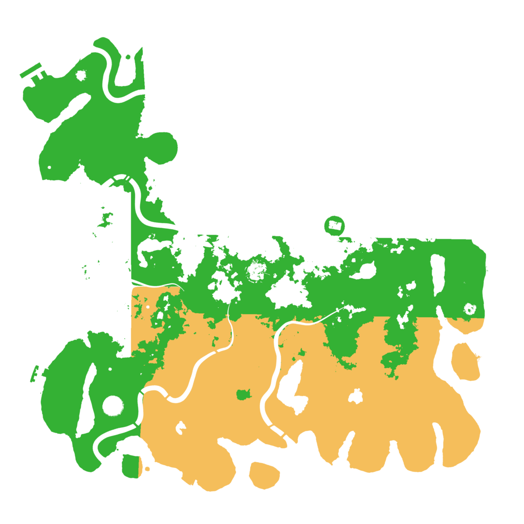 Biome Rust Map: Procedural Map, Size: 4500, Seed: 902067580