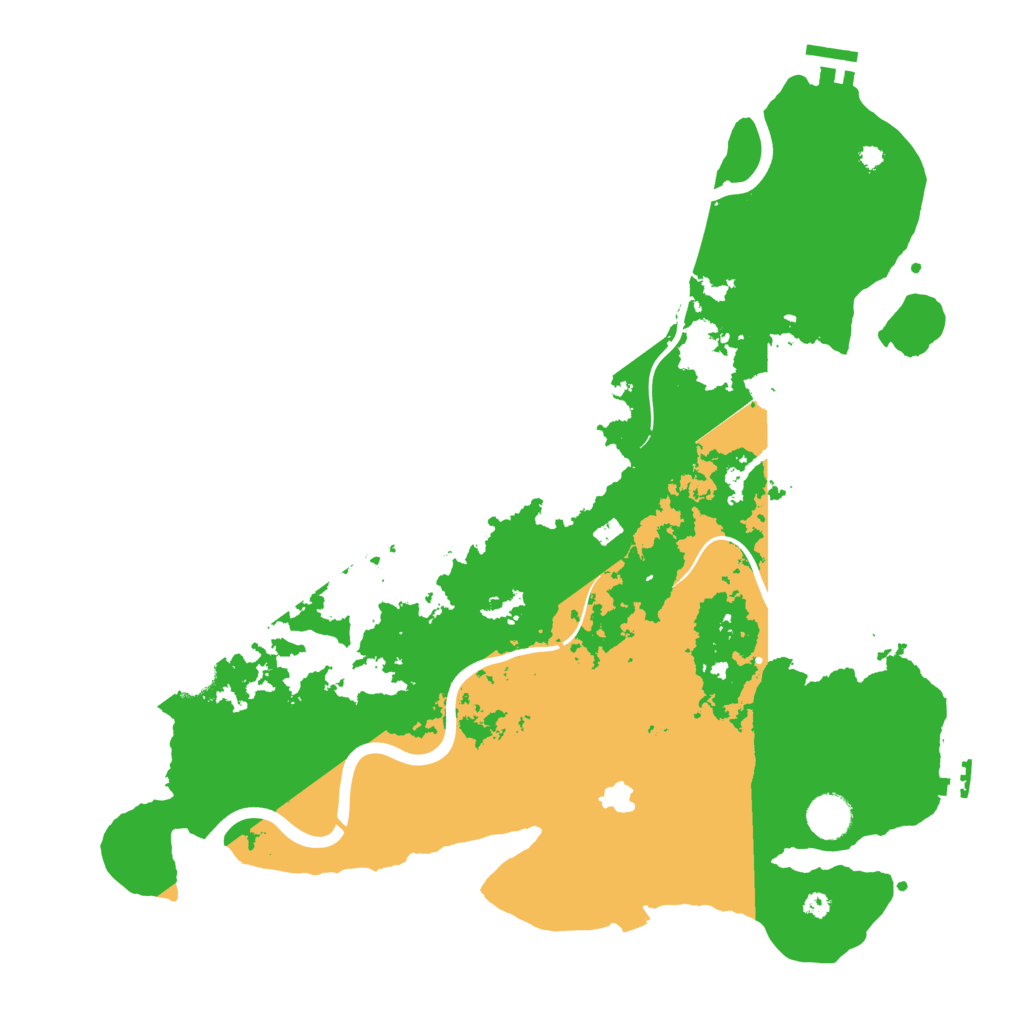 Biome Rust Map: Procedural Map, Size: 4000, Seed: 1719289602