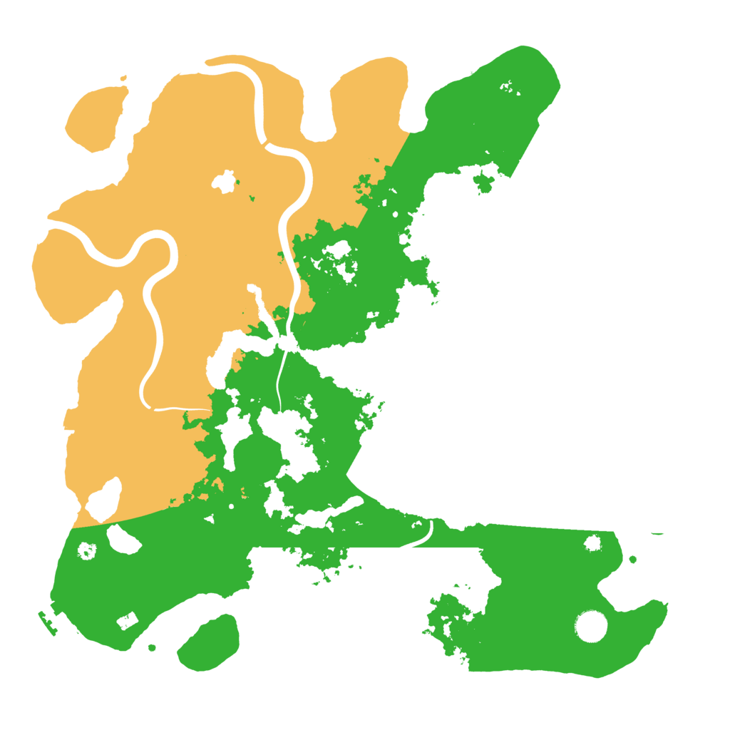 Biome Rust Map: Procedural Map, Size: 4000, Seed: 11669054