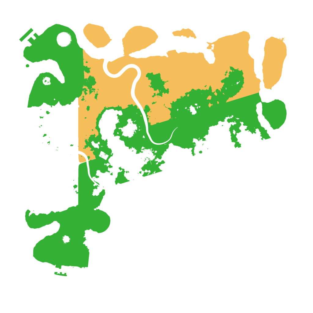 Biome Rust Map: Procedural Map, Size: 3800, Seed: 1663825698
