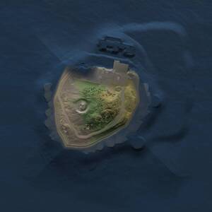 Thumbnail Rust Map: Procedural Map, Size: 1000, Seed: 1180907102, 2 Monuments