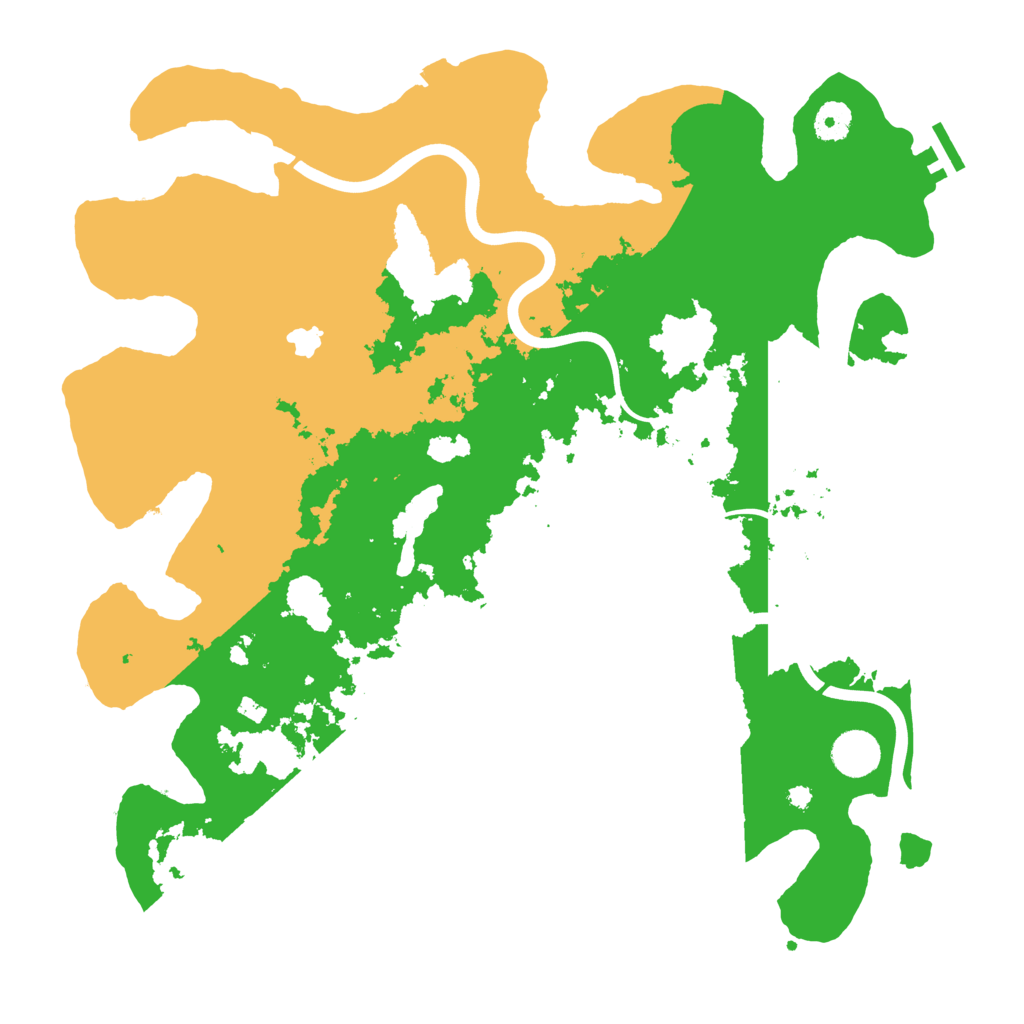 Biome Rust Map: Procedural Map, Size: 4000, Seed: 966272342