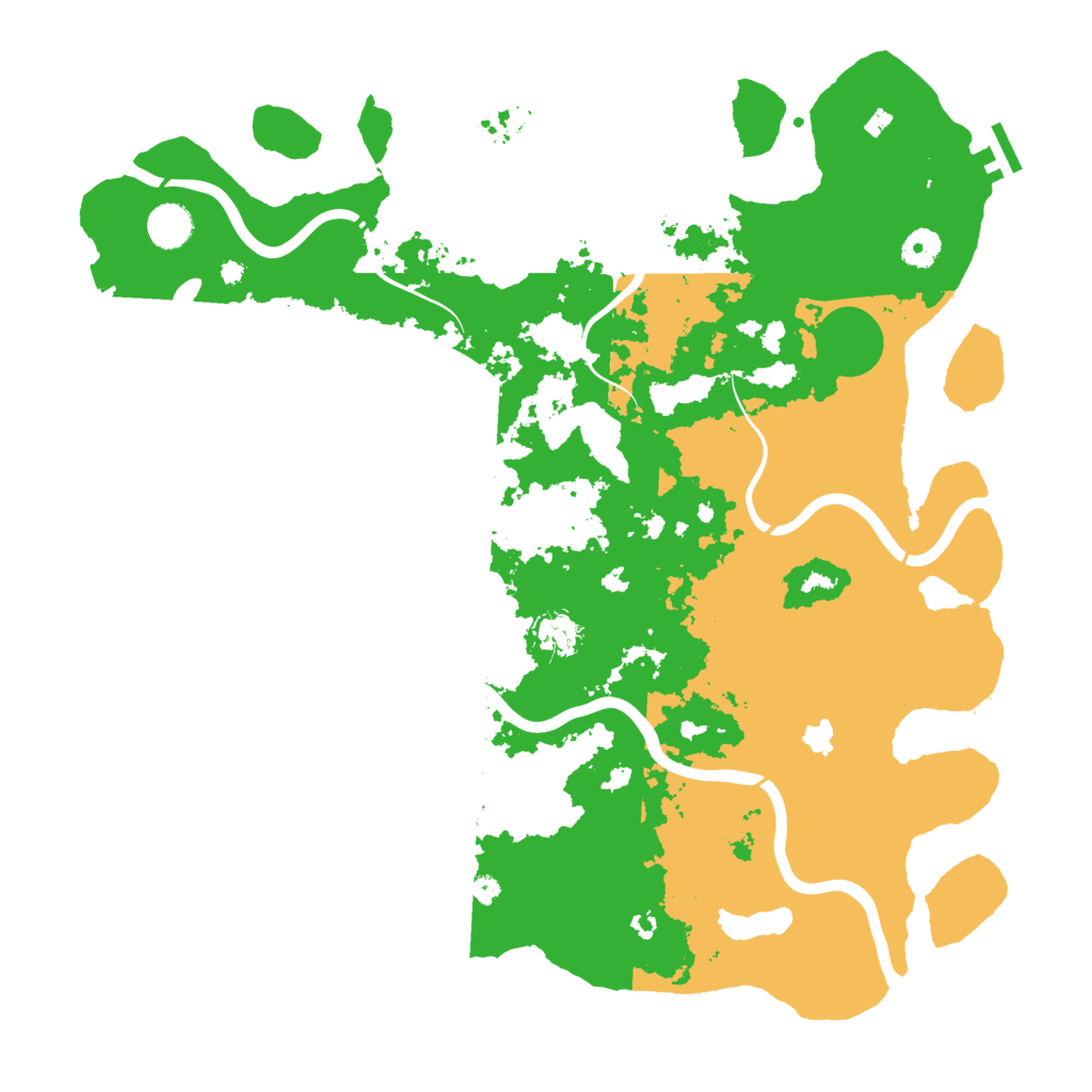 Biome Rust Map: Procedural Map, Size: 4250, Seed: 1086374487