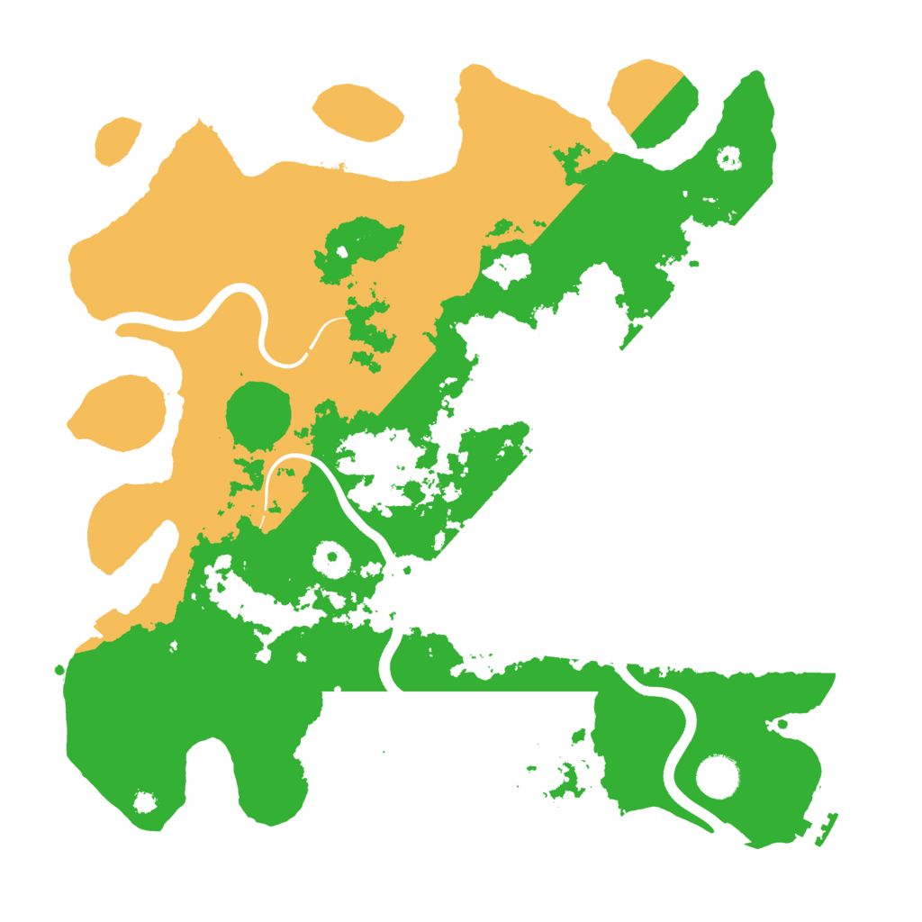 Biome Rust Map: Procedural Map, Size: 3750, Seed: 1421557532