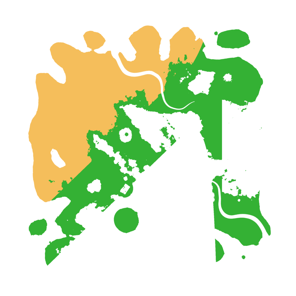 Biome Rust Map: Procedural Map, Size: 3250, Seed: 20251107