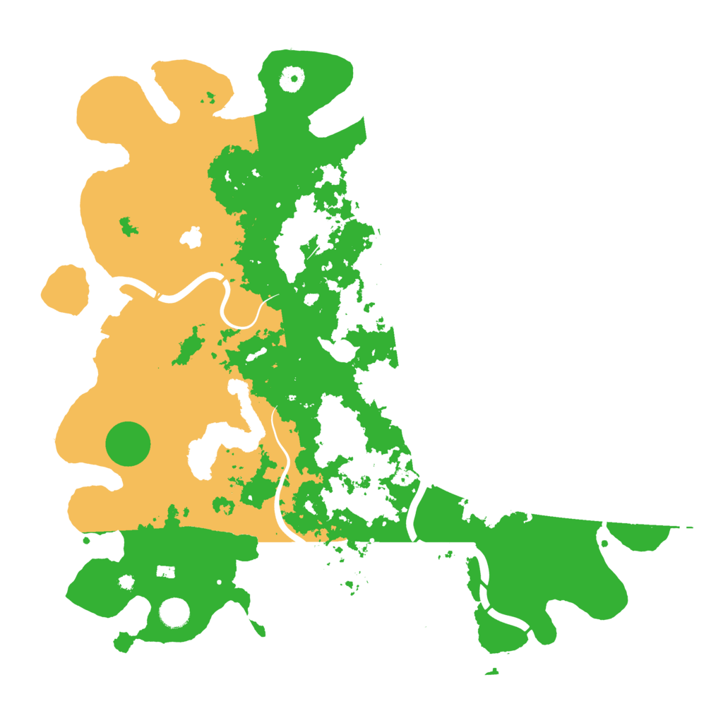 Biome Rust Map: Procedural Map, Size: 4250, Seed: 1251619638