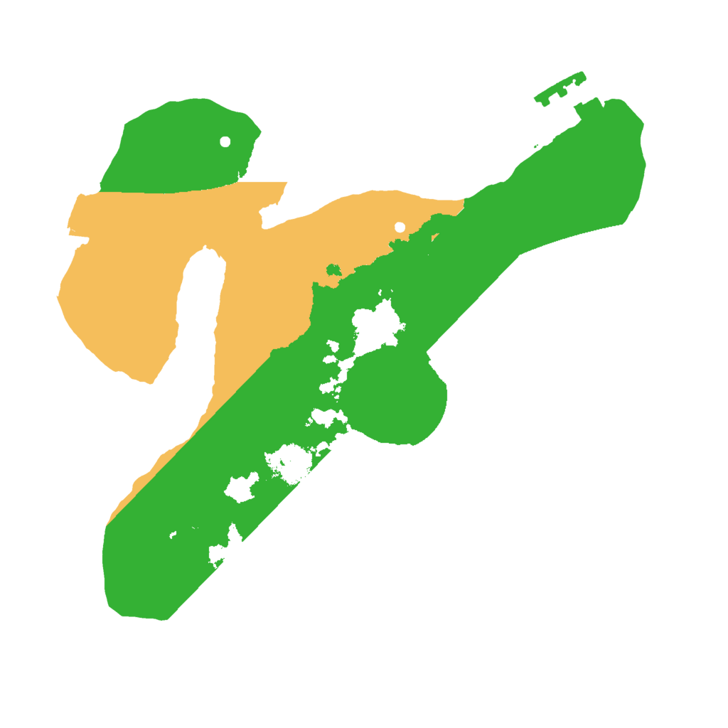 Biome Rust Map: Procedural Map, Size: 2000, Seed: 904135325