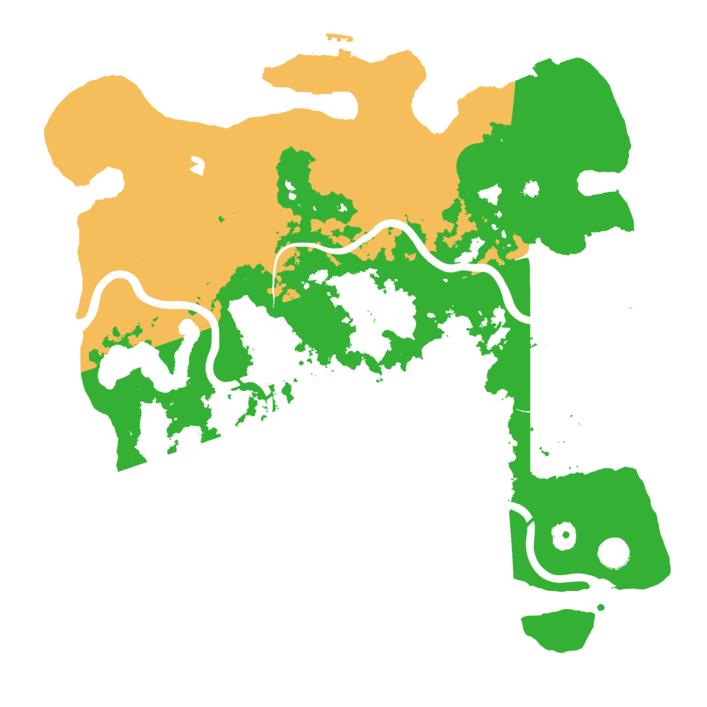 Biome Rust Map: Procedural Map, Size: 4000, Seed: 410561596