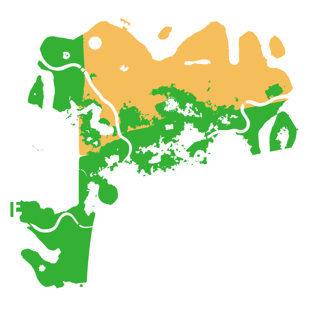 Biome Rust Map: Procedural Map, Size: 4250, Seed: 1154498497