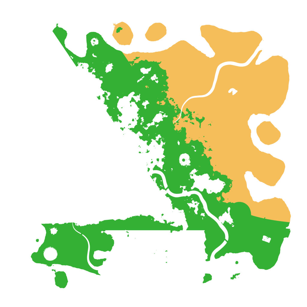 Biome Rust Map: Procedural Map, Size: 4000, Seed: 394355349