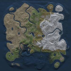 Thumbnail Rust Map: Procedural Map, Size: 4250, Seed: 796618625, 17 Monuments