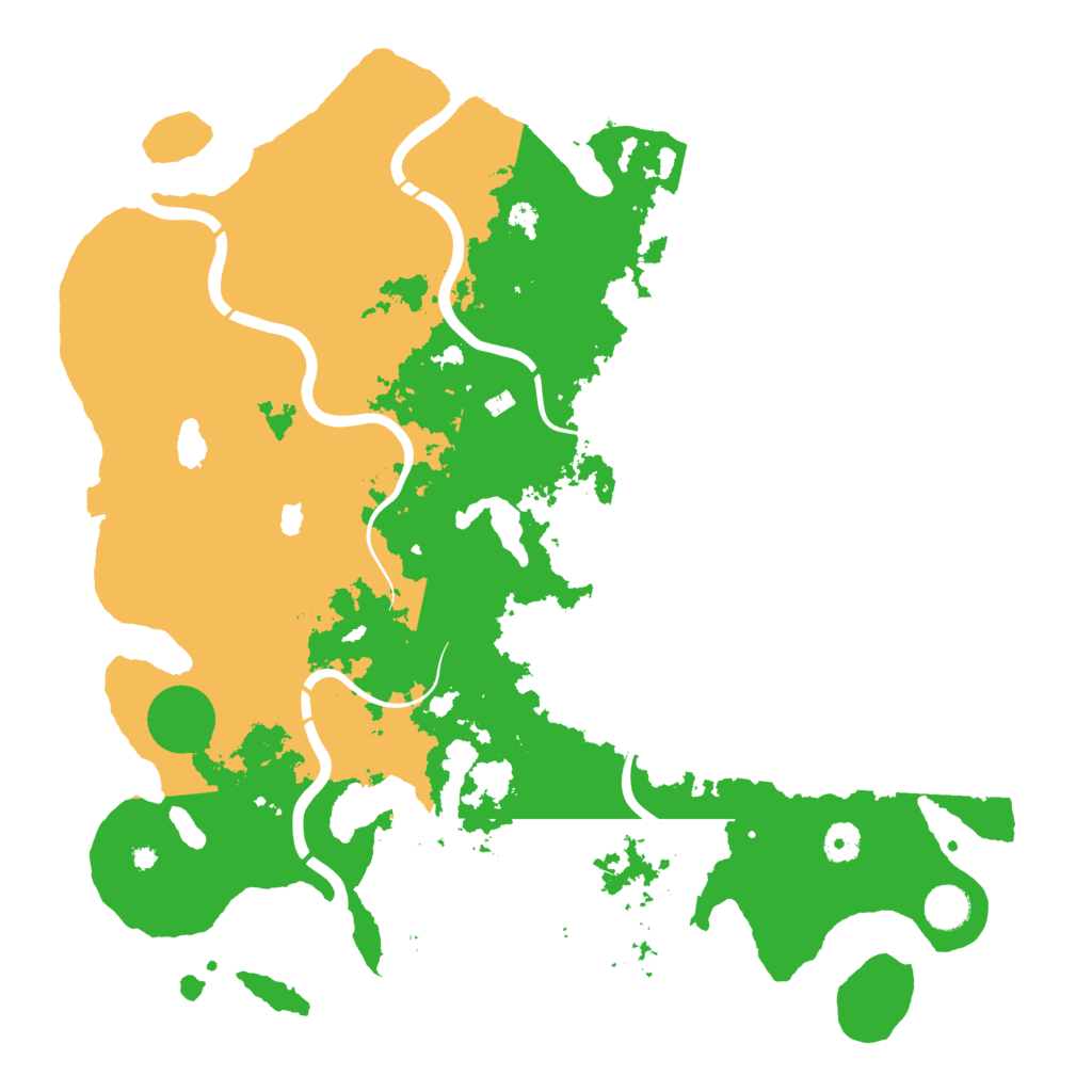 Biome Rust Map: Procedural Map, Size: 4250, Seed: 796618625