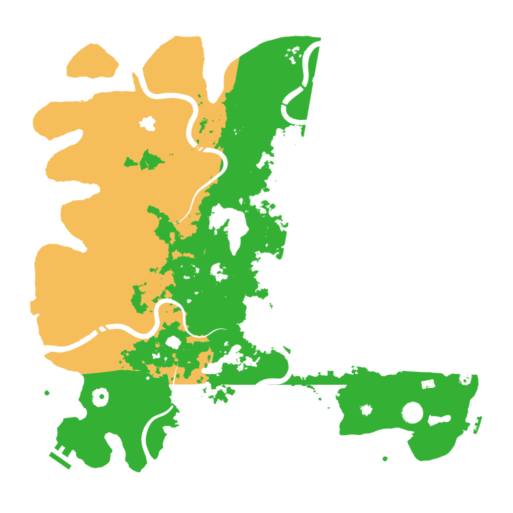 Biome Rust Map: Procedural Map, Size: 4250, Seed: 1211362689