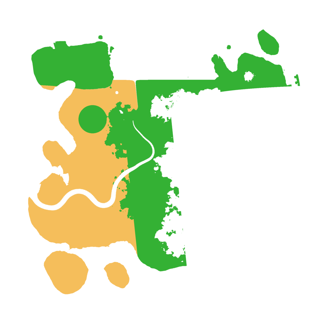 Biome Rust Map: Procedural Map, Size: 3000, Seed: 425589870