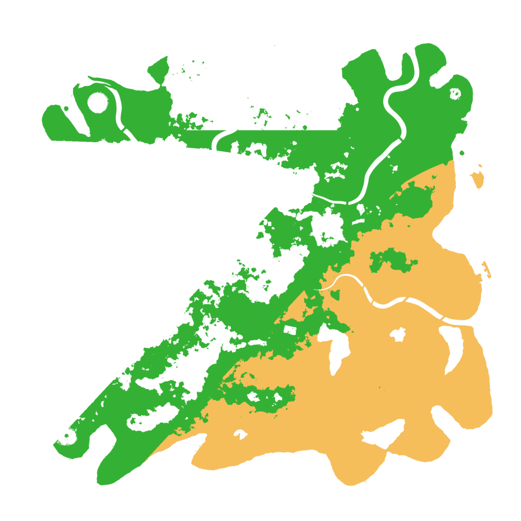Biome Rust Map: Procedural Map, Size: 4500, Seed: 5944963