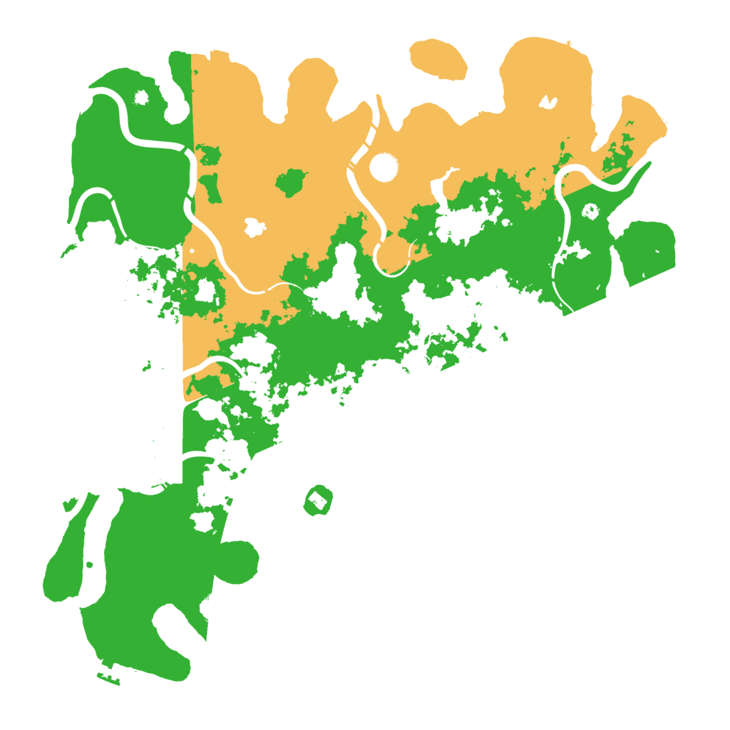 Biome Rust Map: Procedural Map, Size: 4500, Seed: 32659528