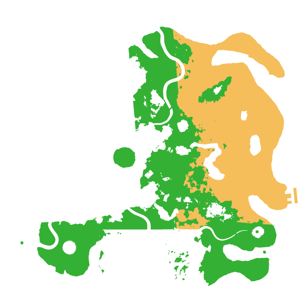 Biome Rust Map: Procedural Map, Size: 4000, Seed: 244772856
