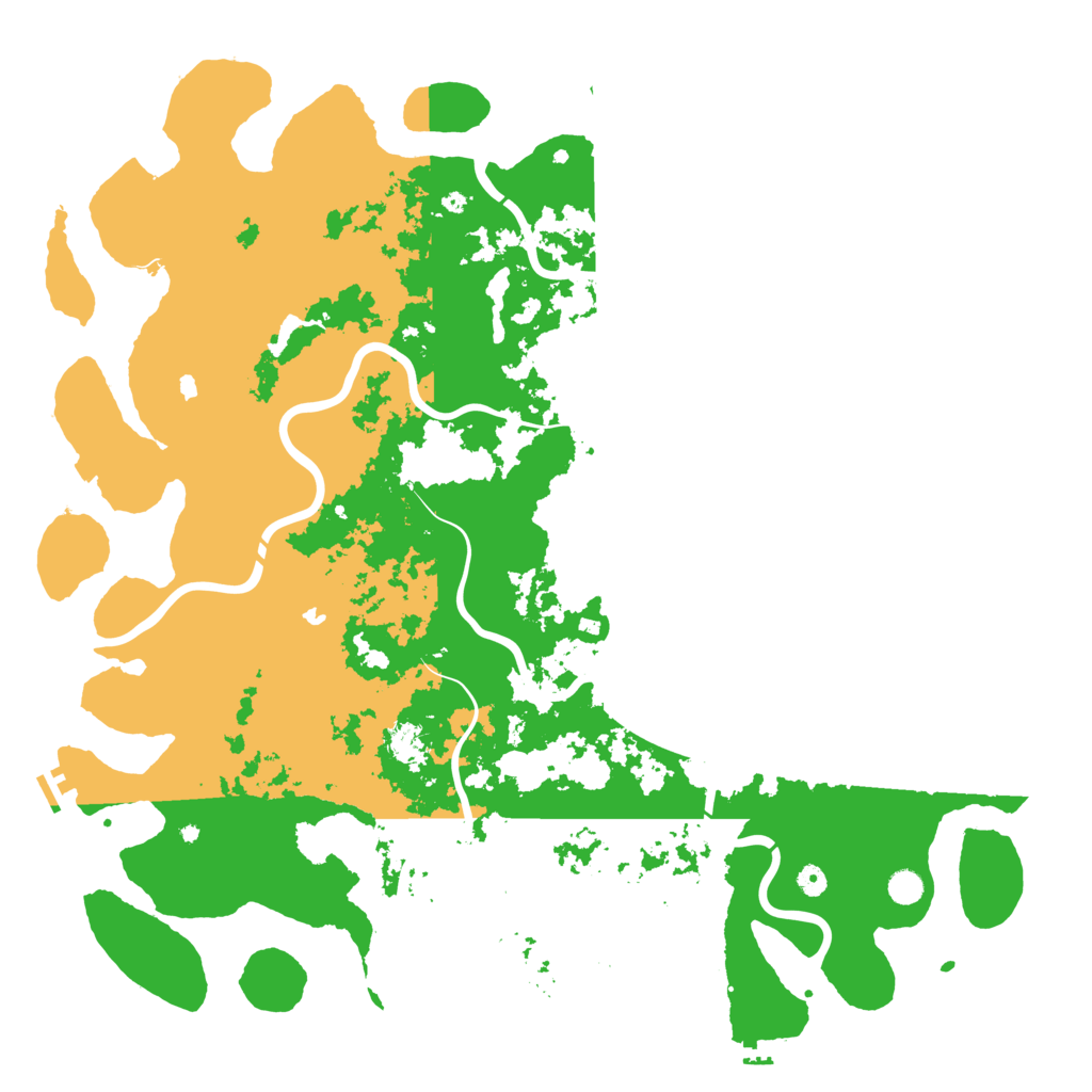 Biome Rust Map: Procedural Map, Size: 5500, Seed: 21092224