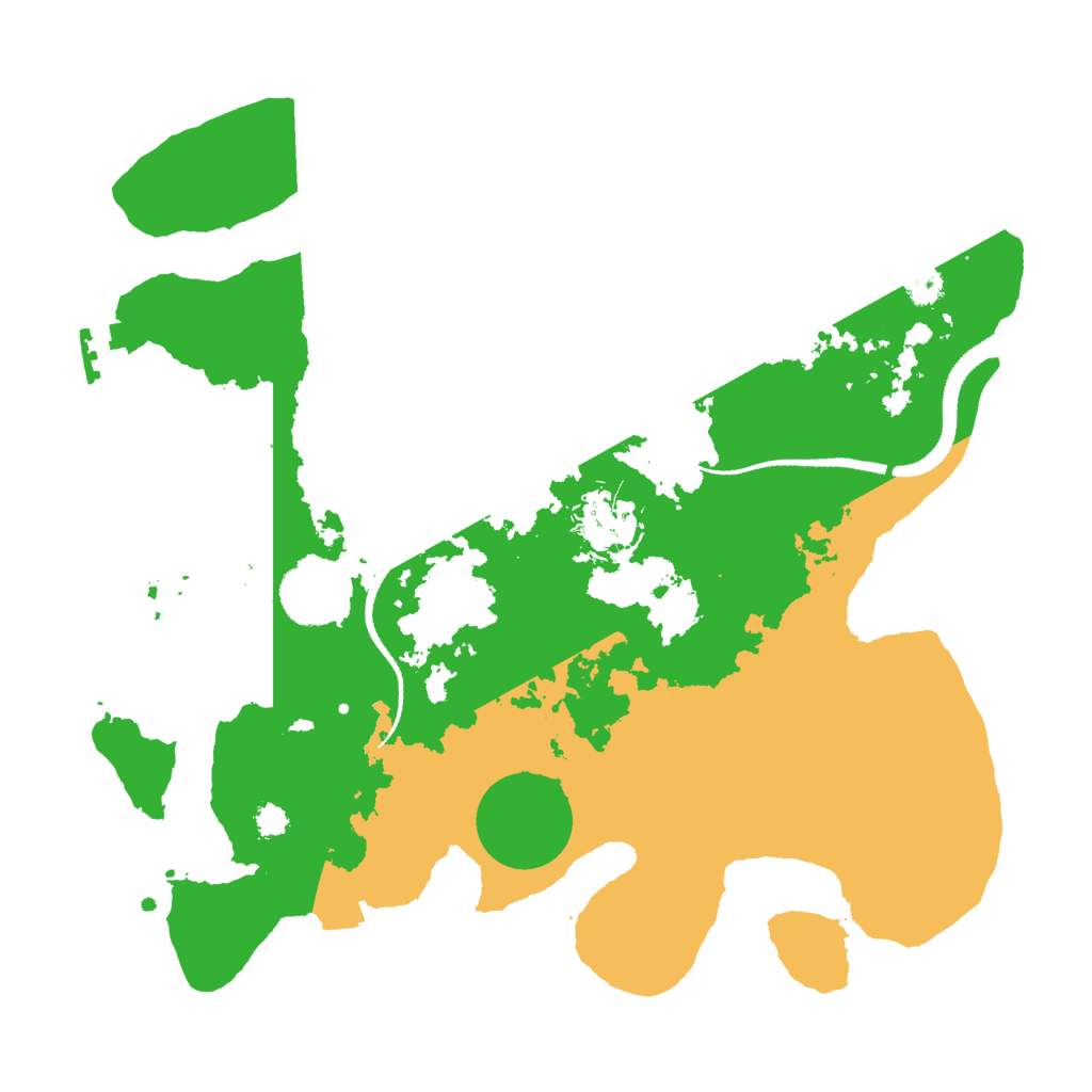 Biome Rust Map: Procedural Map, Size: 3000, Seed: 14326