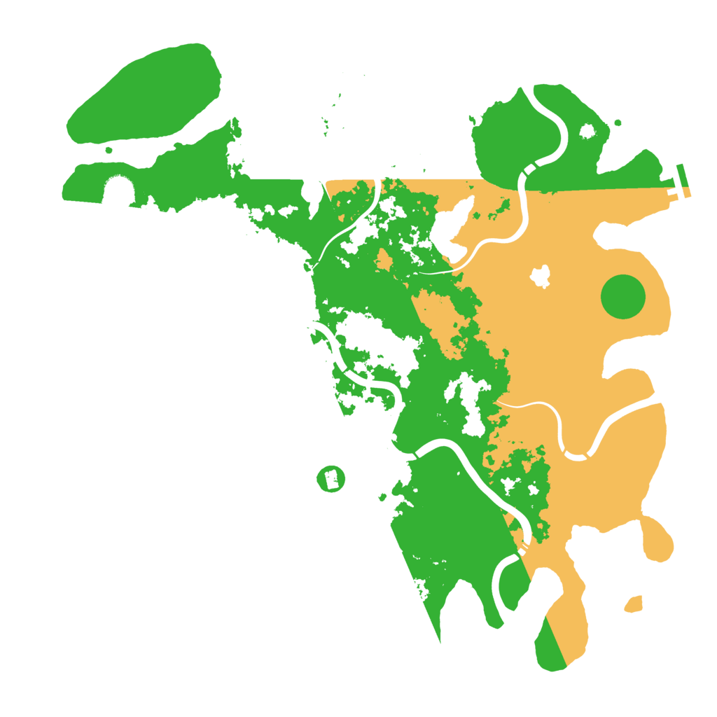 Biome Rust Map: Procedural Map, Size: 4250, Seed: 673579435