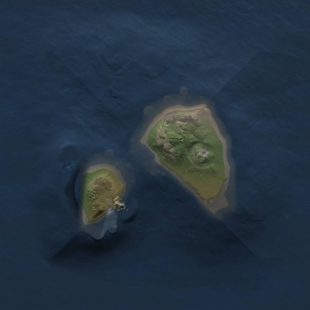 Rust Map: Procedural Map, Size: 1000, Seed: 1103536710, 1 Monuments