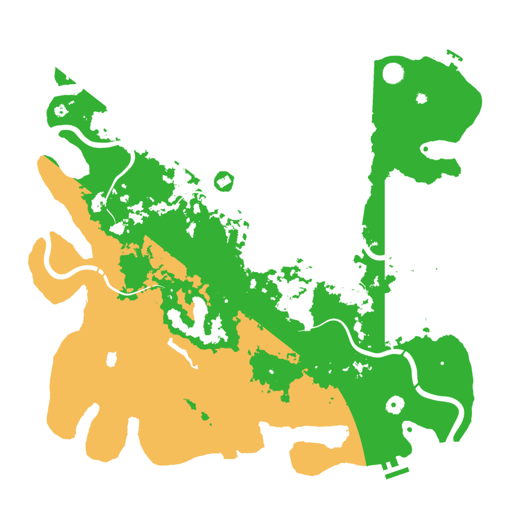 Biome Rust Map: Procedural Map, Size: 4250, Seed: 1805609019