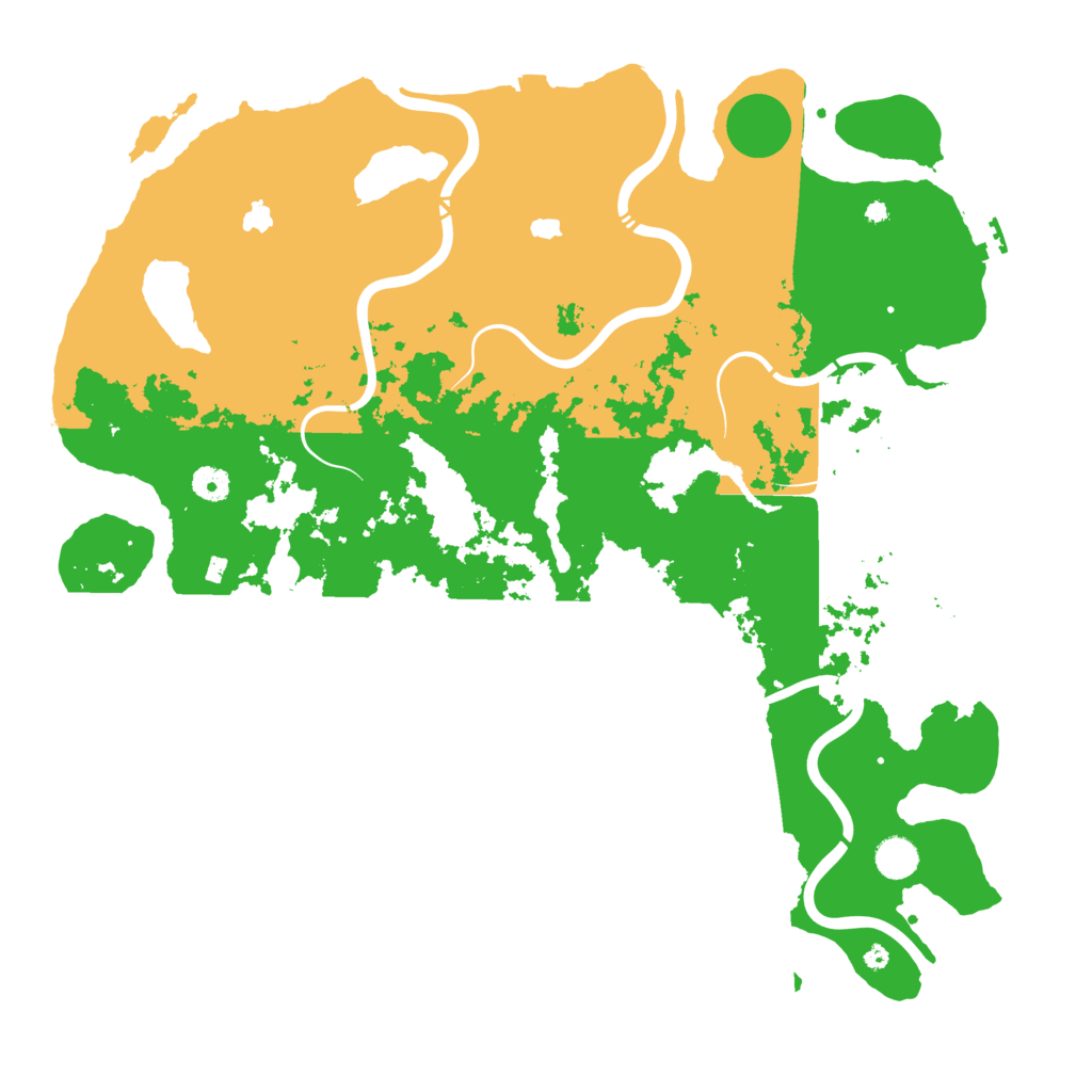 Biome Rust Map: Procedural Map, Size: 4500, Seed: 62222119