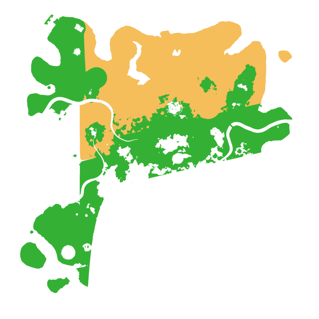 Biome Rust Map: Procedural Map, Size: 4000, Seed: 746601263