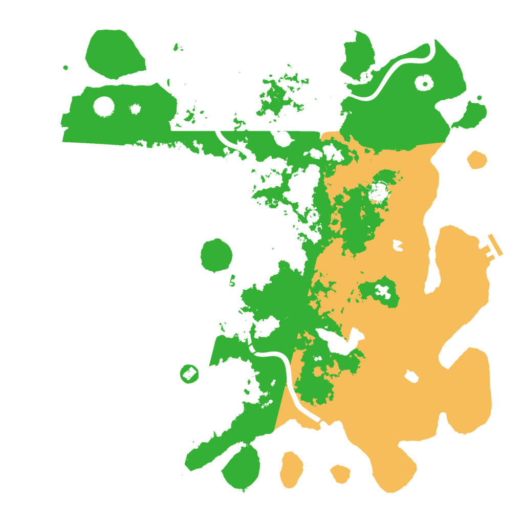 Biome Rust Map: Procedural Map, Size: 4500, Seed: 73346836