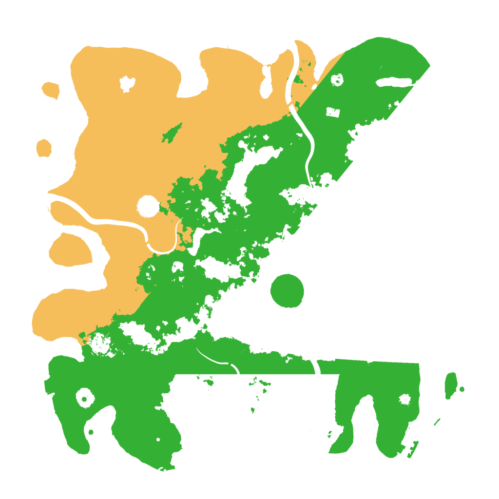 Biome Rust Map: Procedural Map, Size: 4000, Seed: 70560607