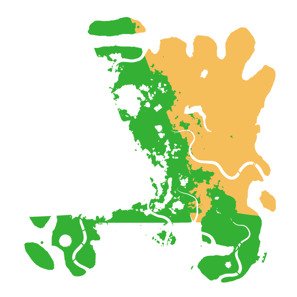 Biome Rust Map: Procedural Map, Size: 4250, Seed: 213152744