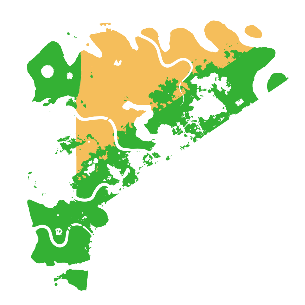 Biome Rust Map: Procedural Map, Size: 4250, Seed: 327661425