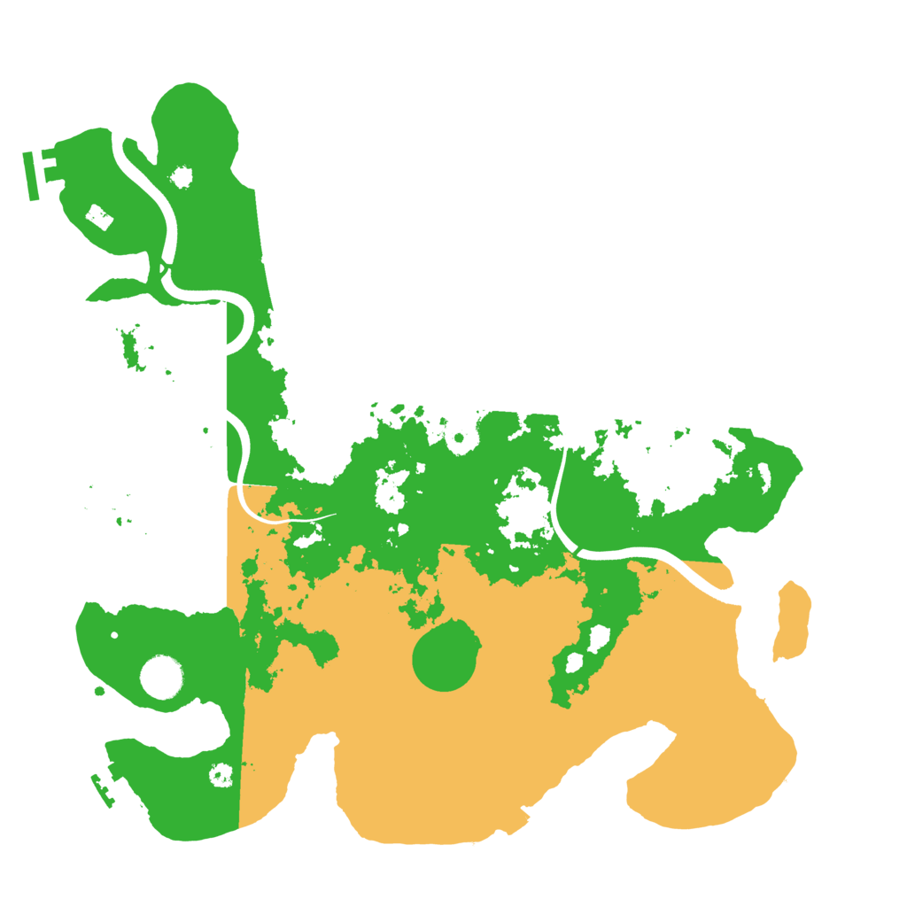 Biome Rust Map: Procedural Map, Size: 3750, Seed: 1086438465