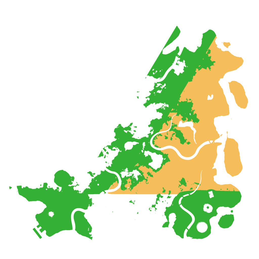 Biome Rust Map: Procedural Map, Size: 4250, Seed: 1774188325
