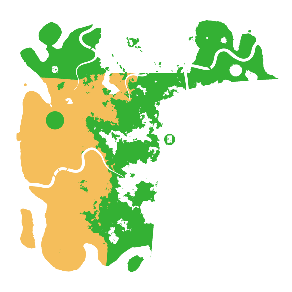Biome Rust Map: Procedural Map, Size: 4250, Seed: 1205536835