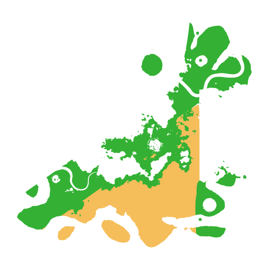 Biome Rust Map: Procedural Map, Size: 3500, Seed: 1631841632