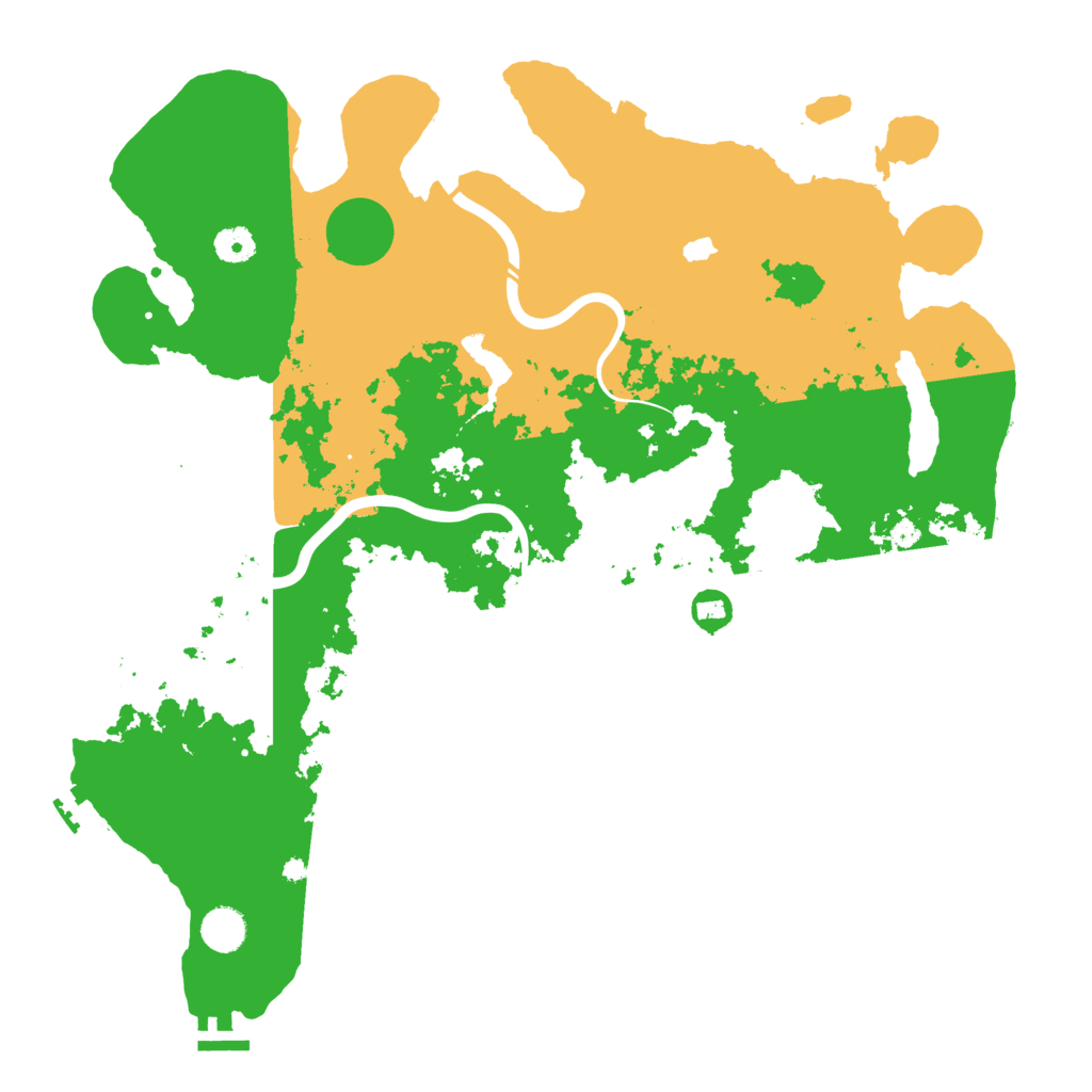 Biome Rust Map: Procedural Map, Size: 4260, Seed: 50000