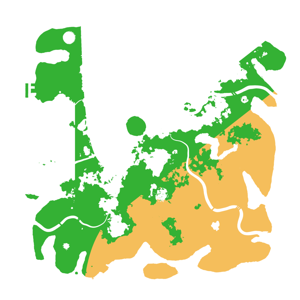 Biome Rust Map: Procedural Map, Size: 4250, Seed: 1551935768