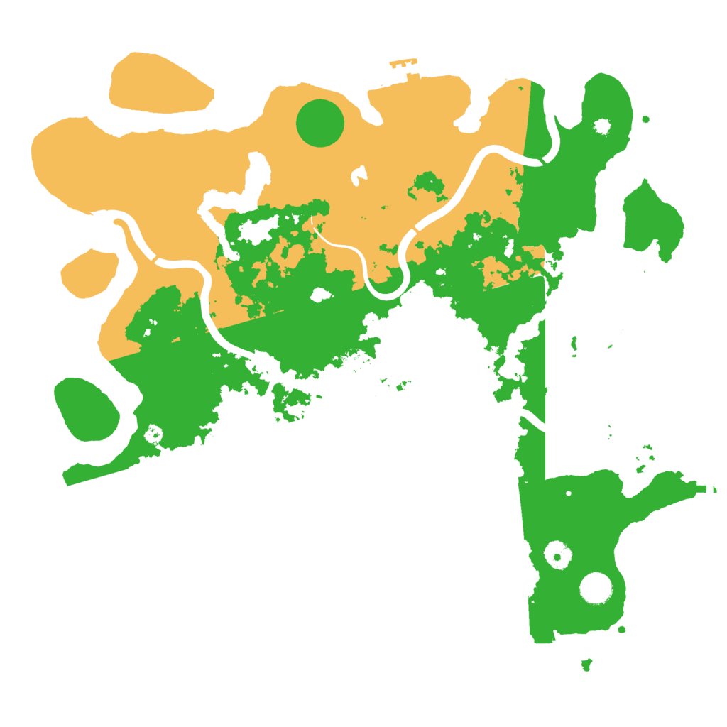 Biome Rust Map: Procedural Map, Size: 4000, Seed: 9191994