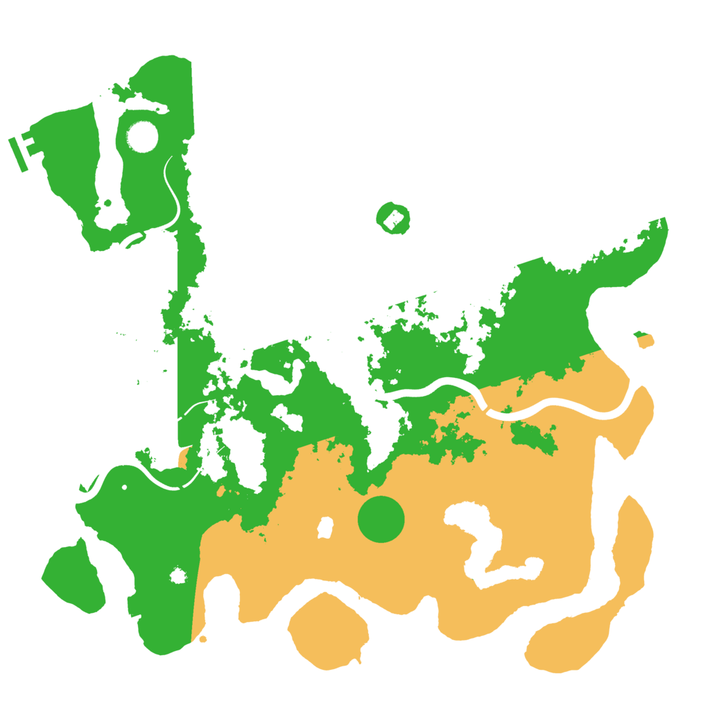 Biome Rust Map: Procedural Map, Size: 4000, Seed: 1523252501