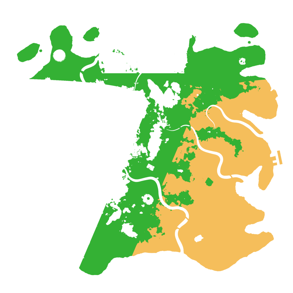 Biome Rust Map: Procedural Map, Size: 4250, Seed: 262444642