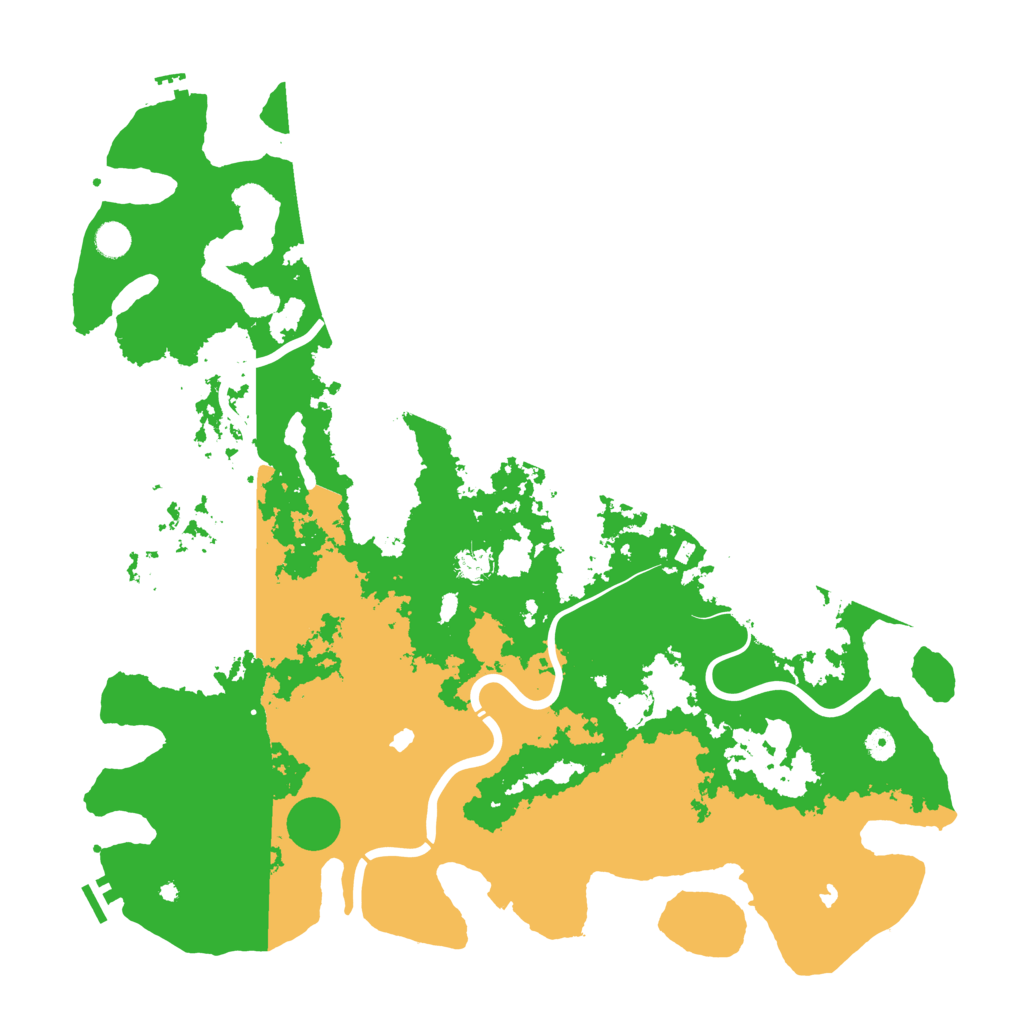 Biome Rust Map: Procedural Map, Size: 5050, Seed: 845301312