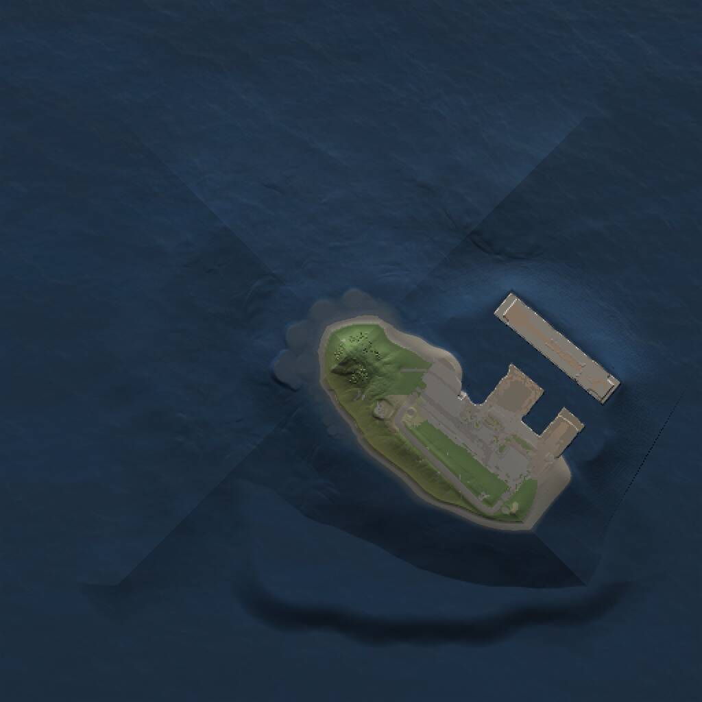 Rust Map: Procedural Map, Size: 1000, Seed: 97953168, 2 Monuments