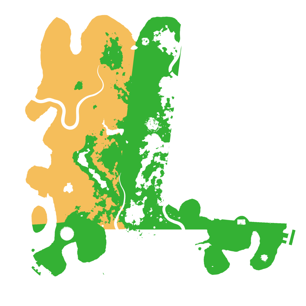 Biome Rust Map: Procedural Map, Size: 4000, Seed: 67349