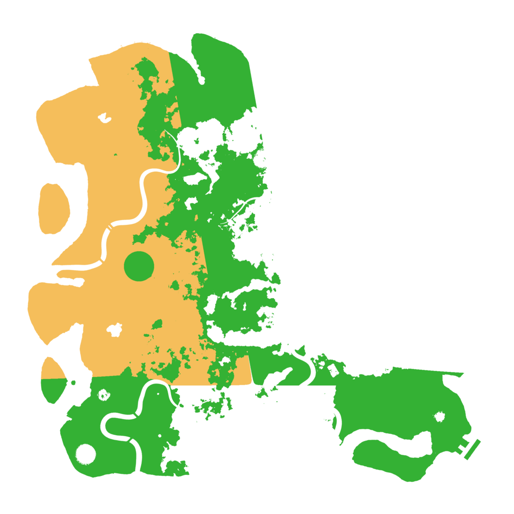 Biome Rust Map: Procedural Map, Size: 4500, Seed: 789416441