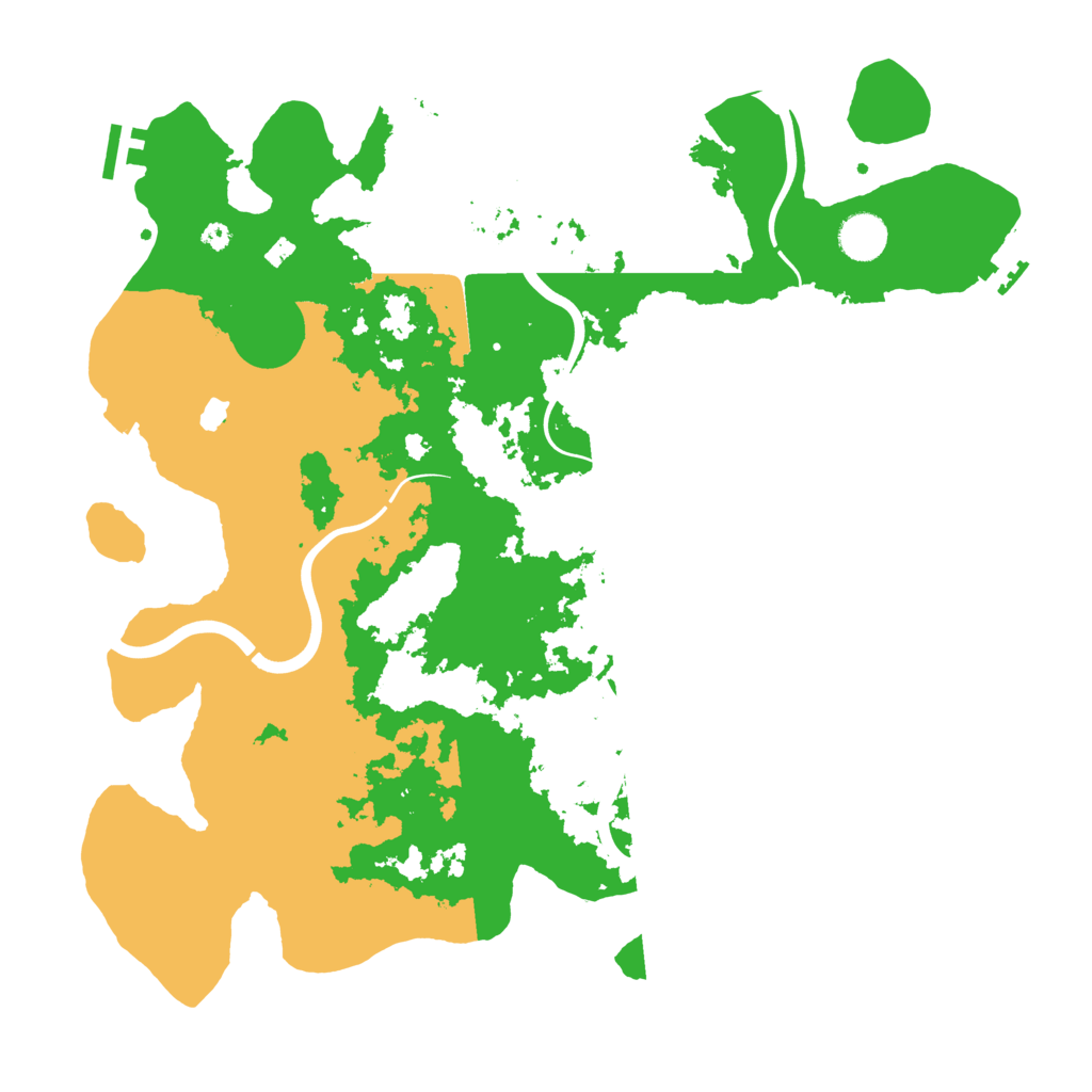 Biome Rust Map: Procedural Map, Size: 4000, Seed: 839176