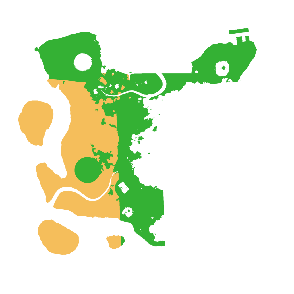 Biome Rust Map: Procedural Map, Size: 3000, Seed: 1779367000