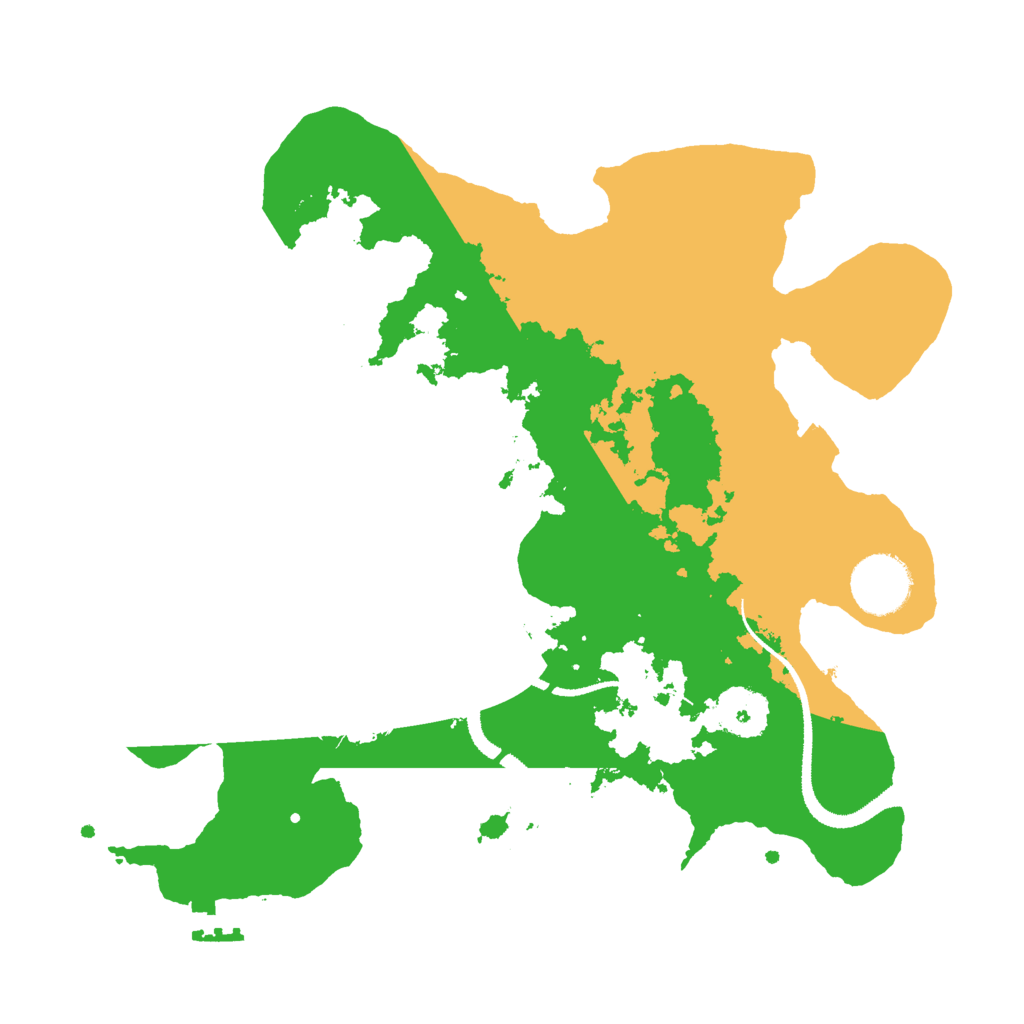 Biome Rust Map: Procedural Map, Size: 3000, Seed: 1998895793