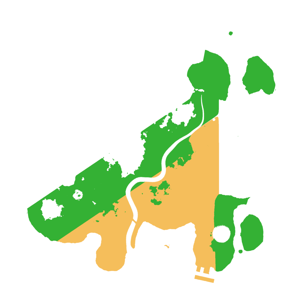Biome Rust Map: Procedural Map, Size: 3000, Seed: 1691043615