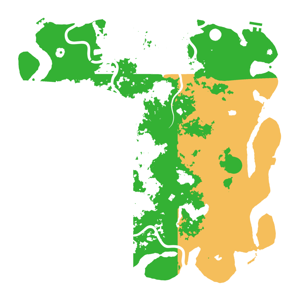 Biome Rust Map: Procedural Map, Size: 4700, Seed: 1524640761